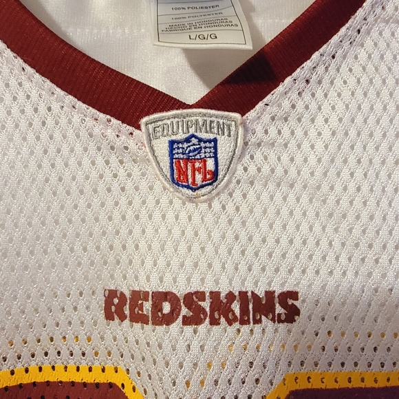 Washington Redskins Clinton Portis White Jersey - Picture 7 of 8